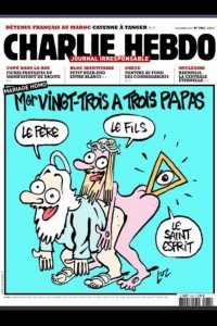 A Charlie Hebdo cover.